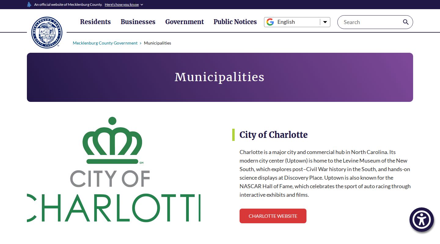 Mint Hill residents directory county coverage reference